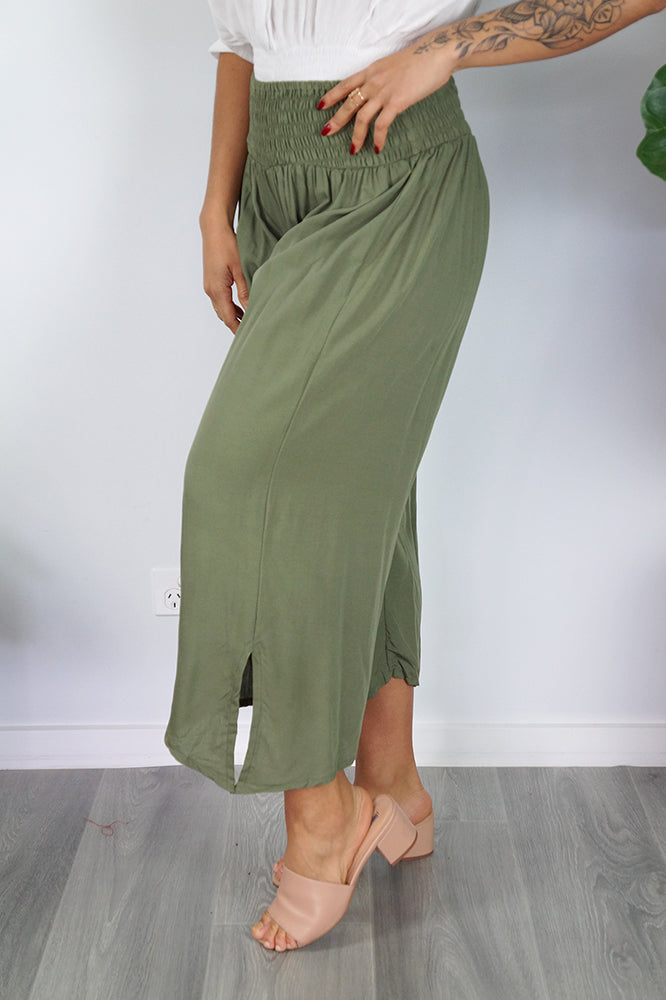 3/4 Bazzar Pant "Plain"
