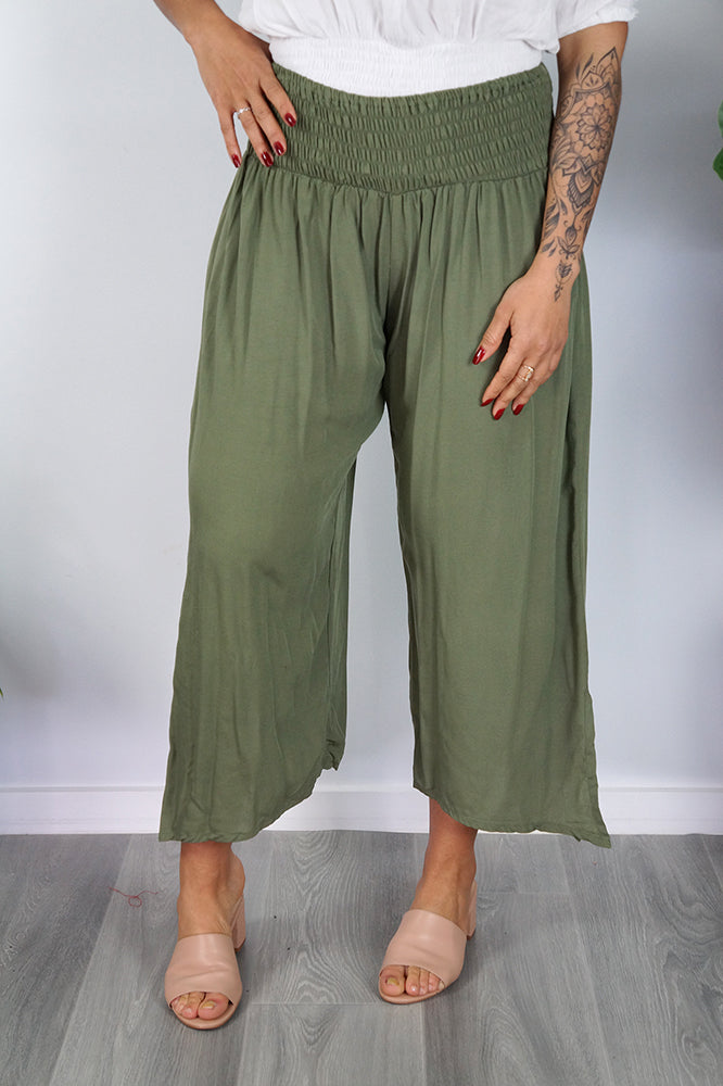3/4 Bazzar Pant "Plain"
