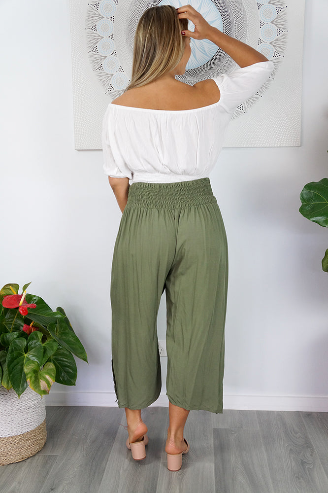 3/4 Bazzar Pant "Plain"