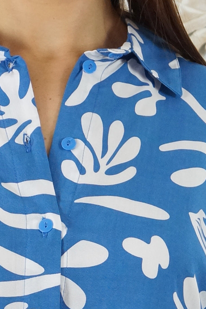 Abbey Shirt "Jellyfish"