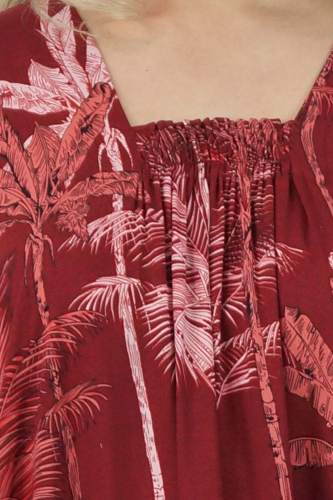 Bermuda Kaftan "Tall Trees"