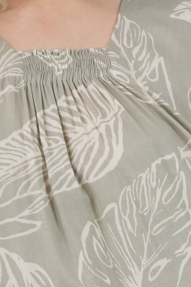 Bermuda Kaftan "Autumn Leaves"
