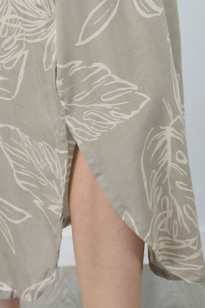 Bermuda Kaftan "Autumn Leaves"