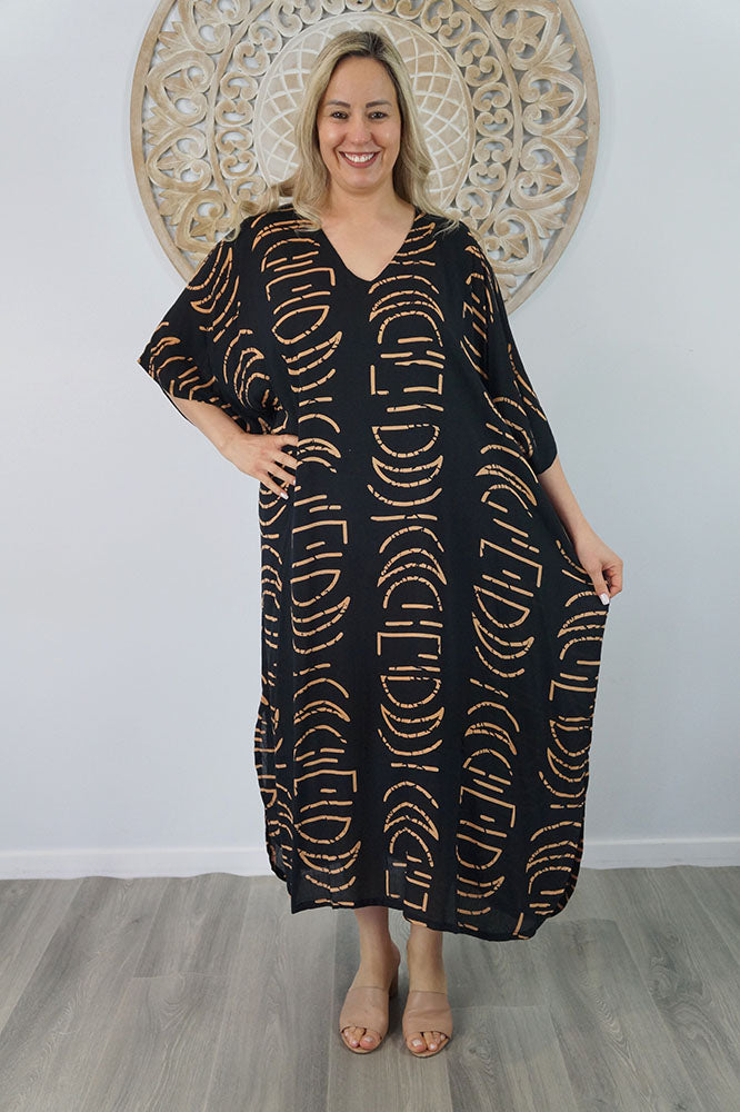 Long Kaftan "Halfmoon"