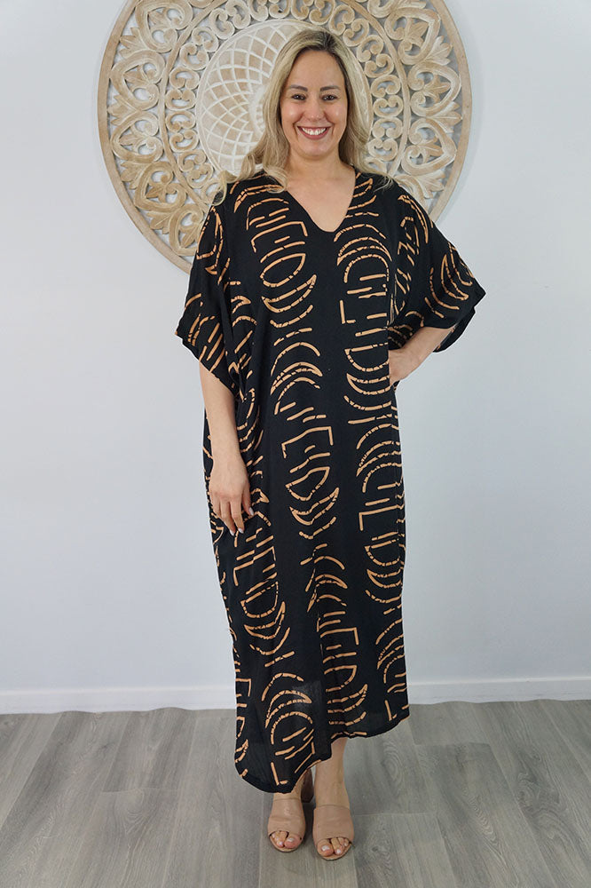 Long Kaftan "Halfmoon"