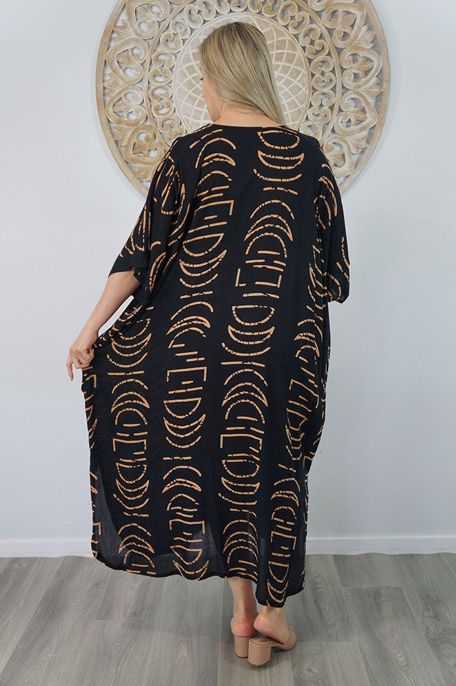 Long Kaftan "Halfmoon"