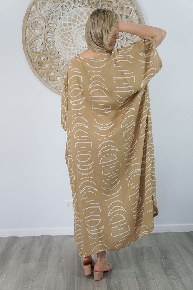 Long Kaftan "Halfmoon"