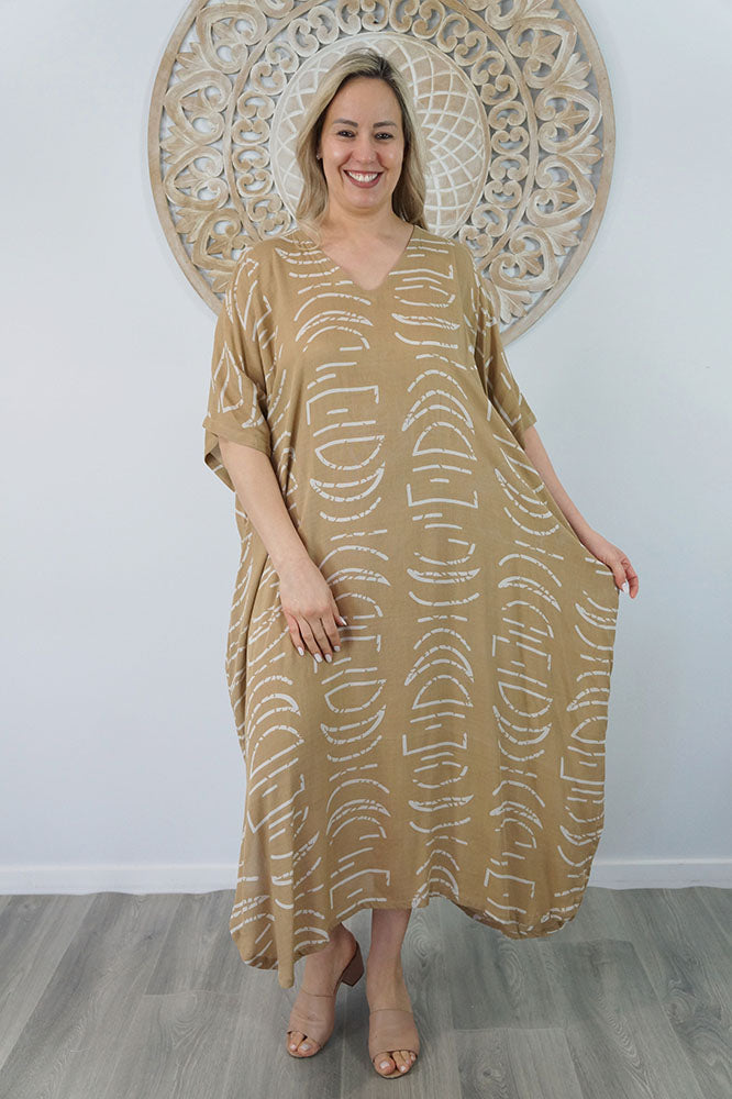 Long Kaftan "Halfmoon"