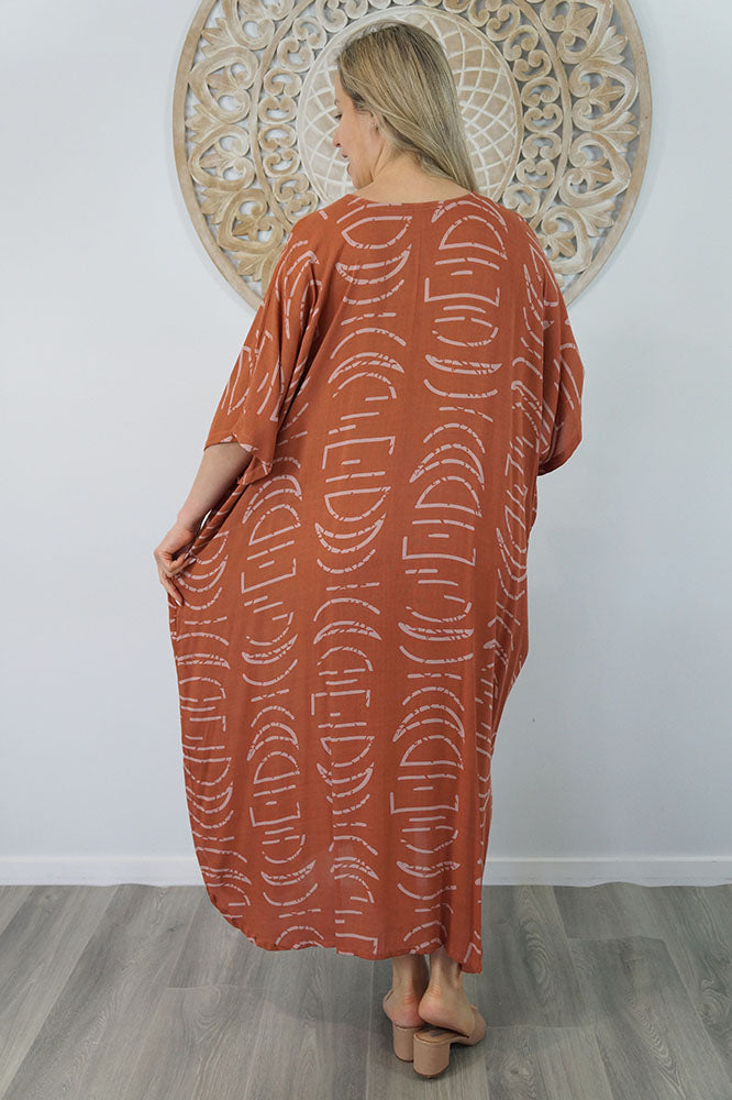 Long Kaftan "Halfmoon"