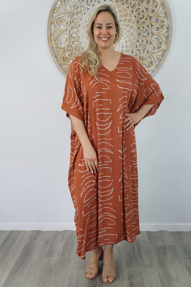 Long Kaftan "Halfmoon"