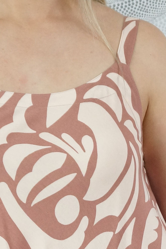 Montego Dress "Botanical"