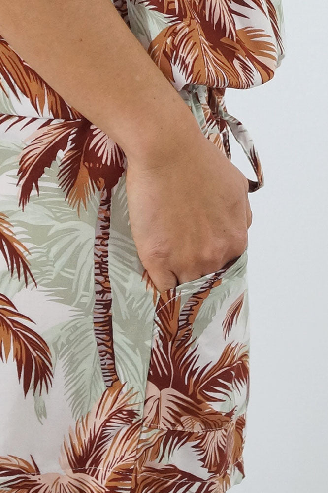 Short Jumpsuit "Coconut Grove"