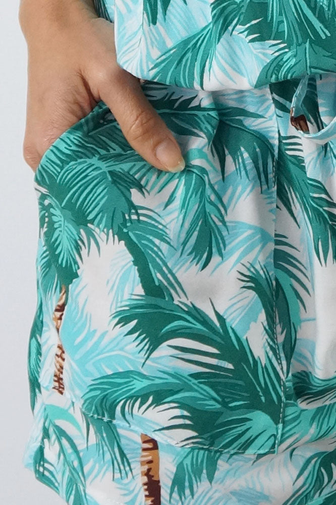 Short Jumpsuit "Coconut Grove"
