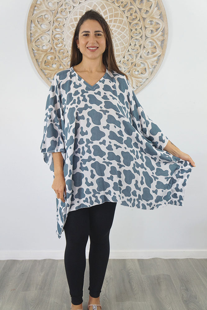 Short Tunic "Abstract Animal"