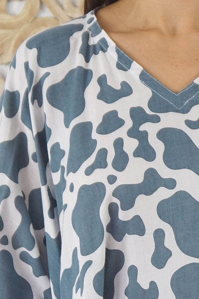 Short Tunic "Abstract Animal"