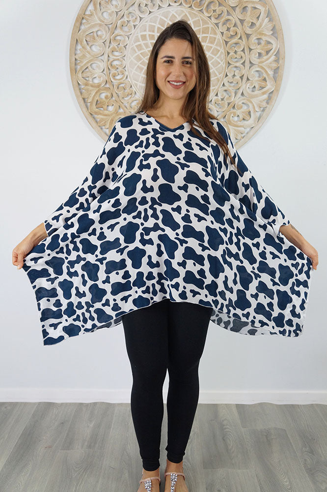 Short Tunic "Abstract Animal"