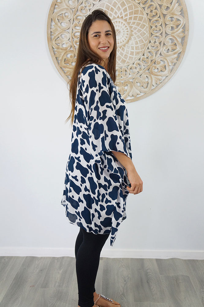 Short Tunic "Abstract Animal"