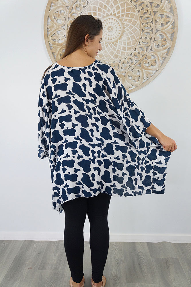 Short Tunic "Abstract Animal"