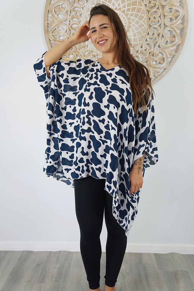 Short Tunic "Abstract Animal"