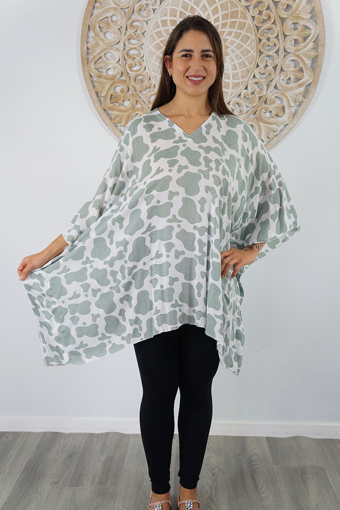 Short Tunic "Abstract Animal"