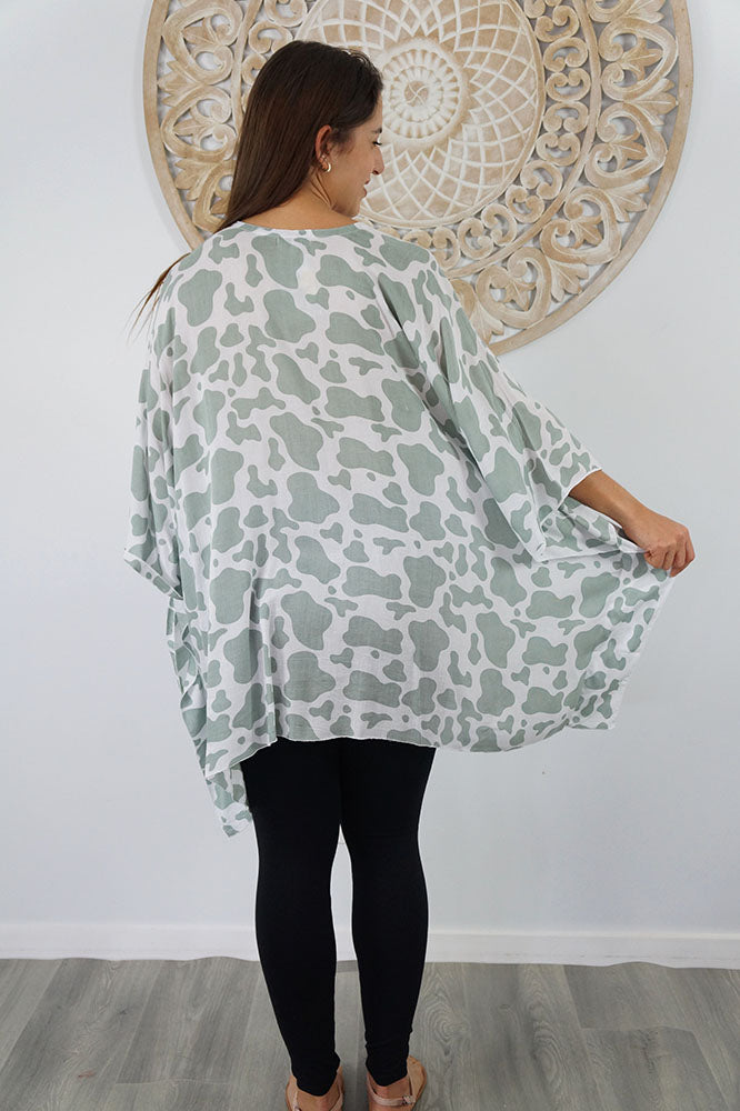 Short Tunic "Abstract Animal"