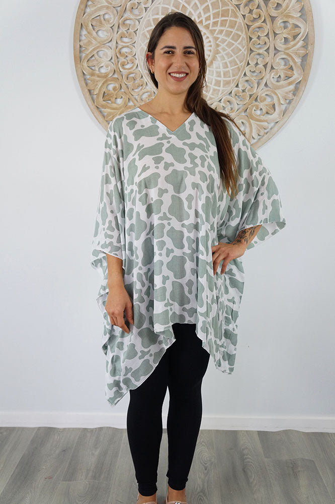 Short Tunic "Abstract Animal"
