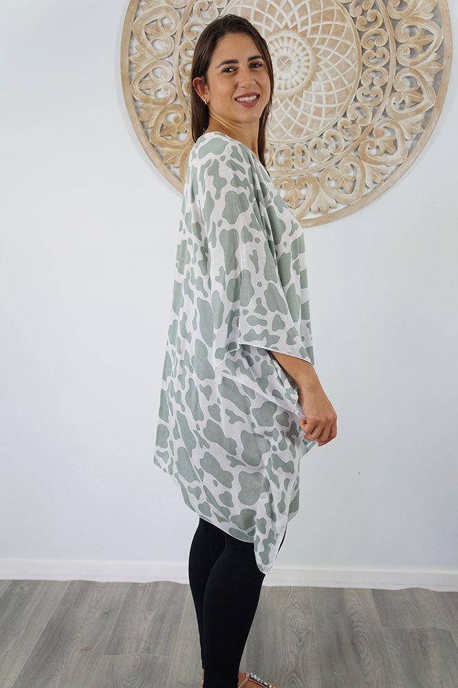Short Tunic "Abstract Animal"