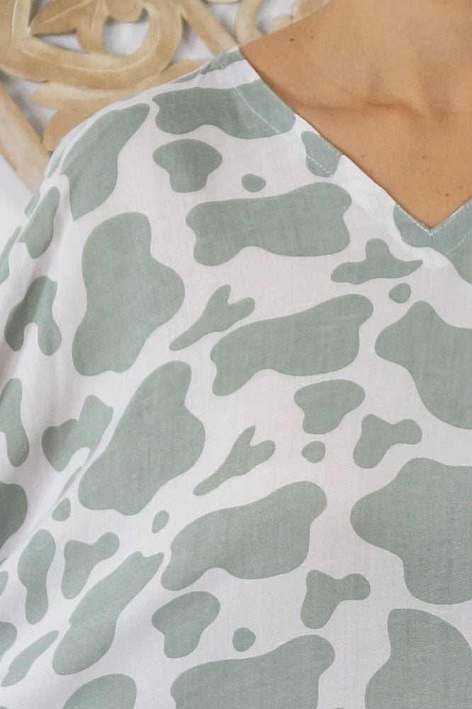 Short Tunic "Abstract Animal"