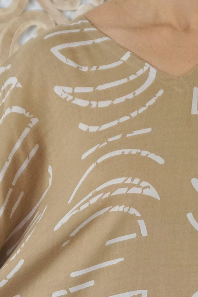 Short Tunic "Half Moon"