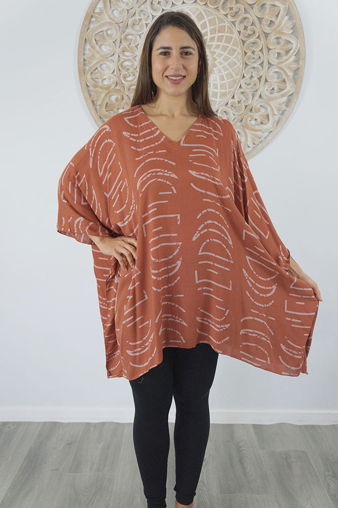 Short Tunic "Half Moon"