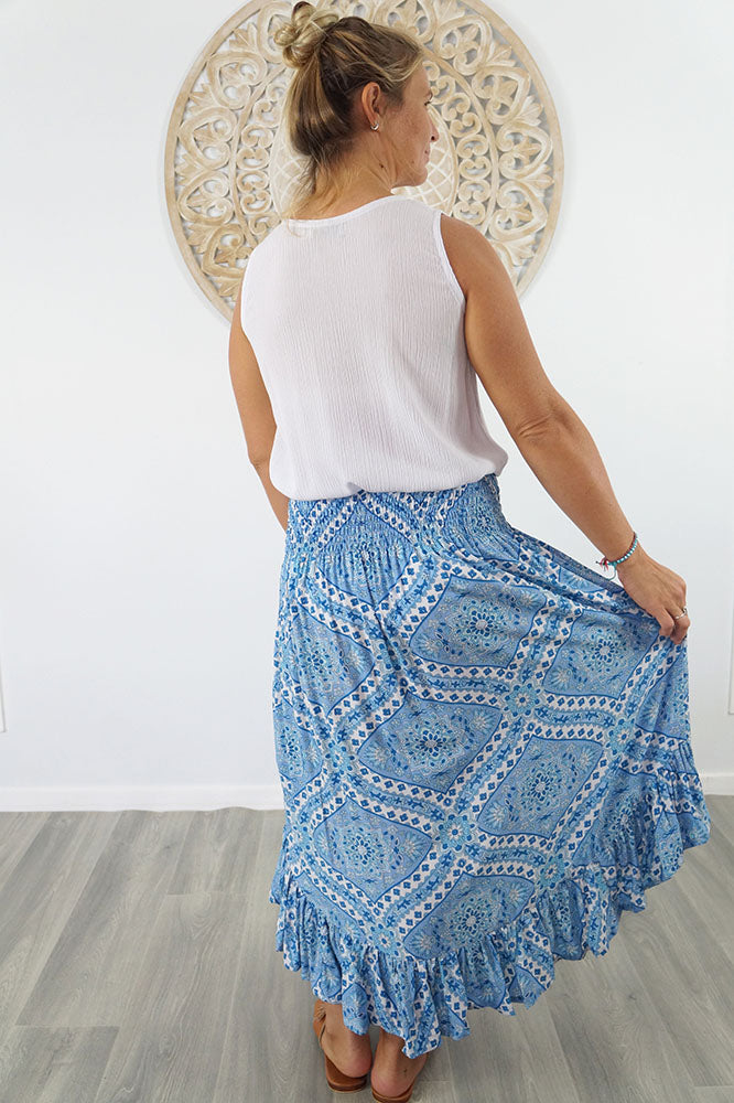 Tangelo Skirt "Geo Crossover"