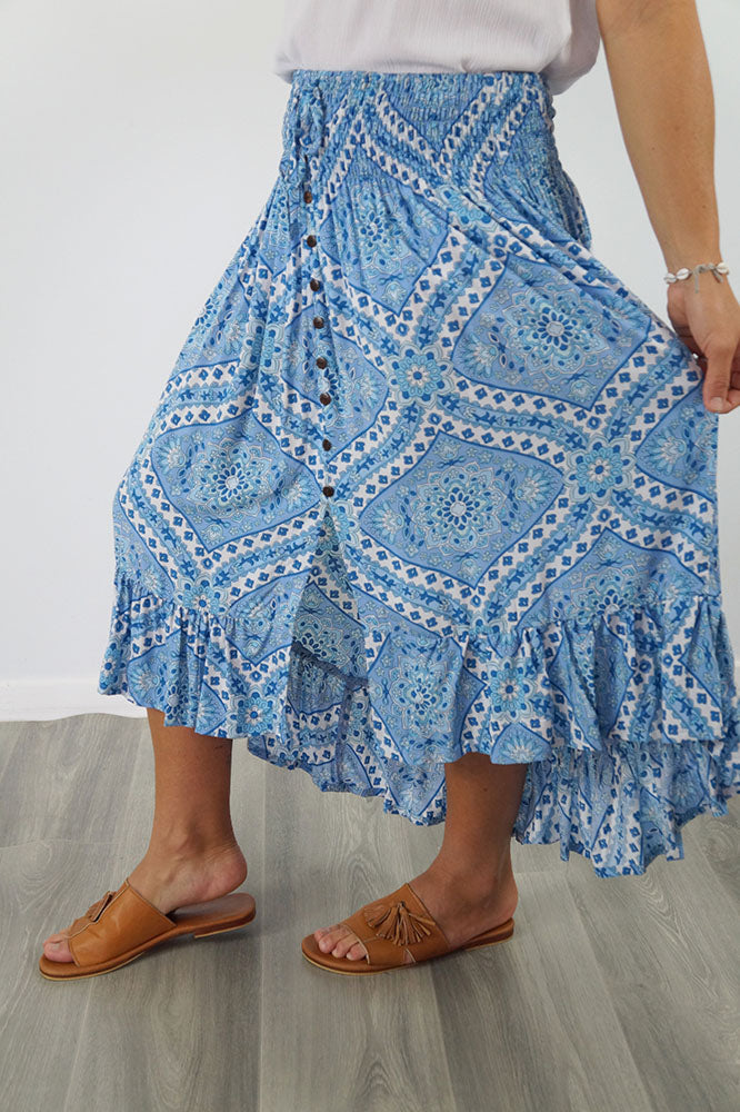 Tangelo Skirt "Geo Crossover"