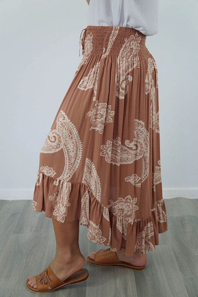 Tangelo Skirt "Tree Of Life"