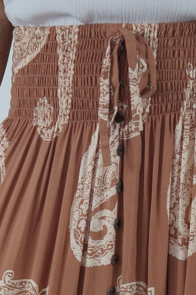 Tangelo Skirt "Tree Of Life"
