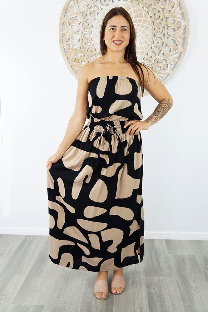 Tube Dress "Abstract Geo"