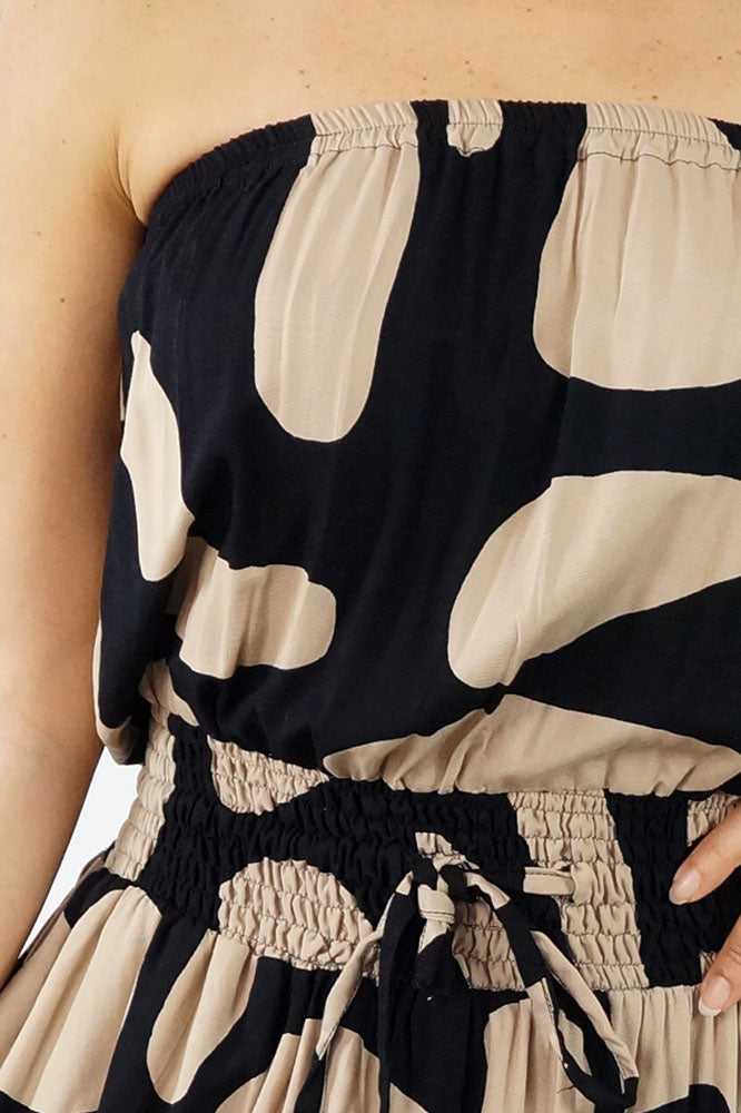 Tube Dress "Abstract Geo"