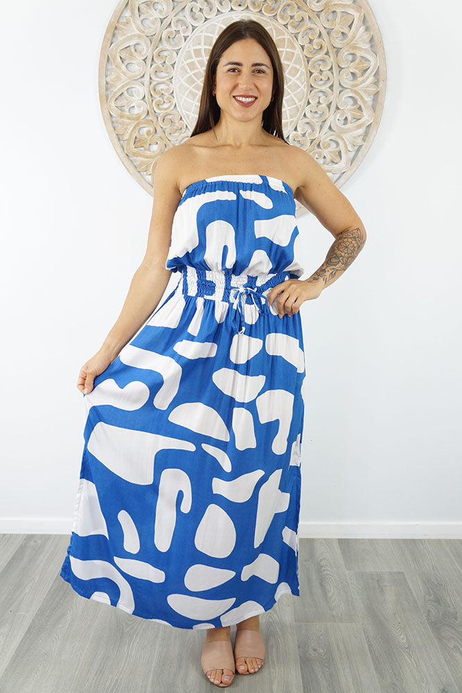 Tube Dress "Abstract Geo"