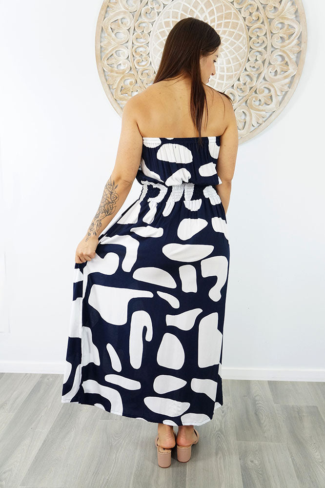 Tube Dress "Abstract Geo"