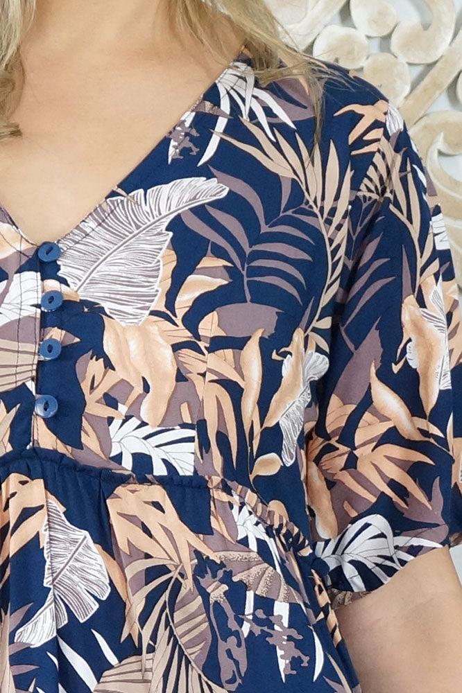 Chinta Dress "Botanique"