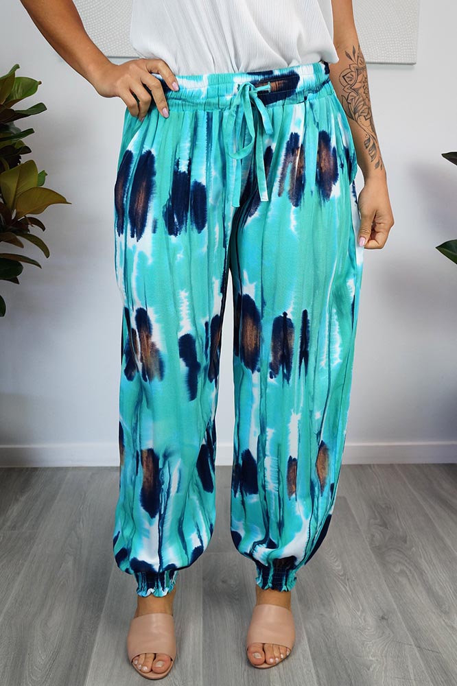 Gypsy Pant "Streaky" Tie Dye