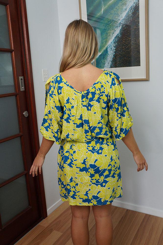 Hayman Dress "Spot Flower"