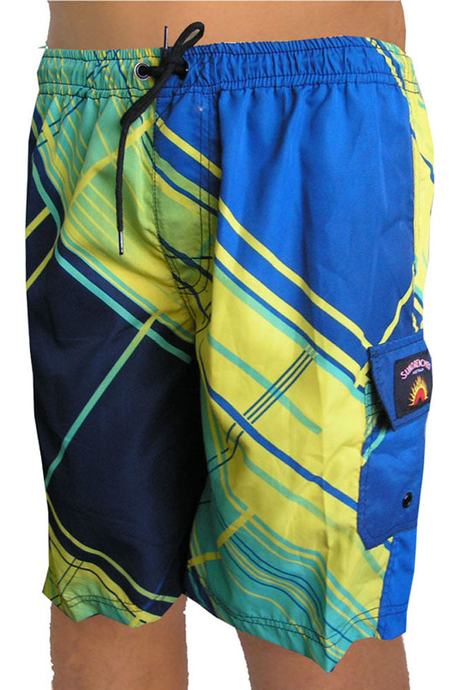 Boys "Geomatrix" shorts