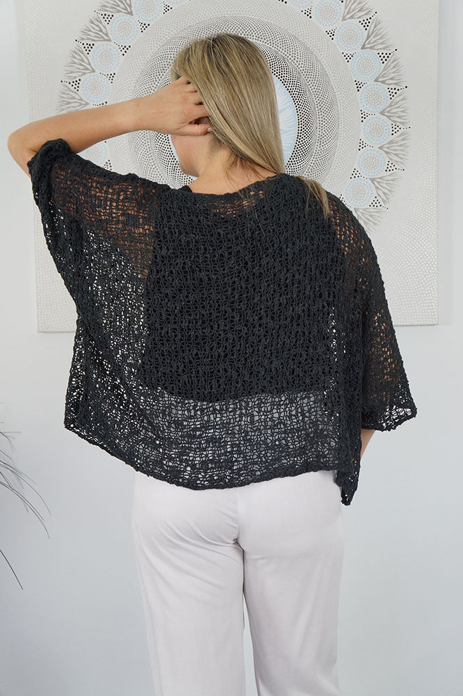Knitted Poncho