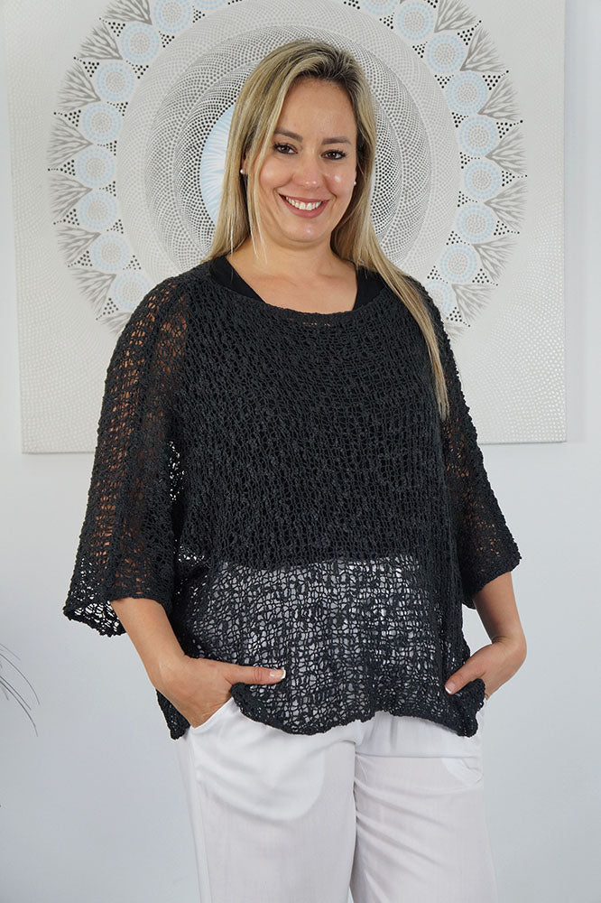 Knitted Poncho