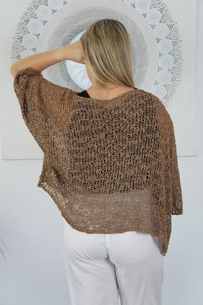 Knitted Poncho