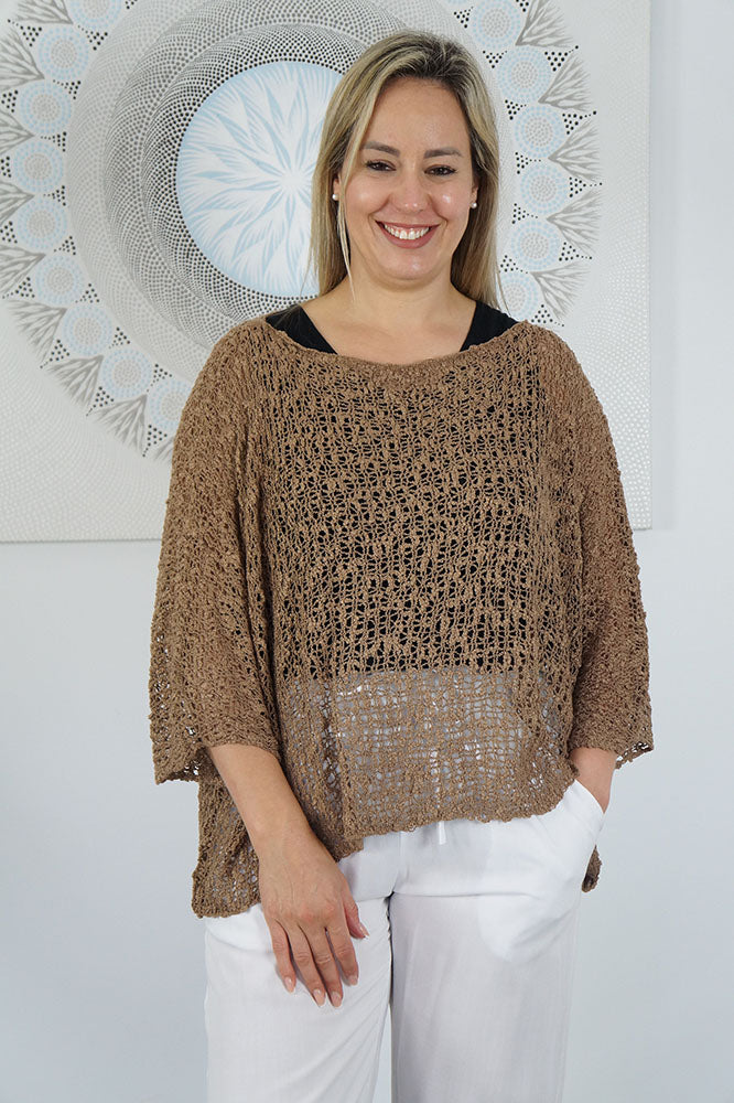 Knitted Poncho