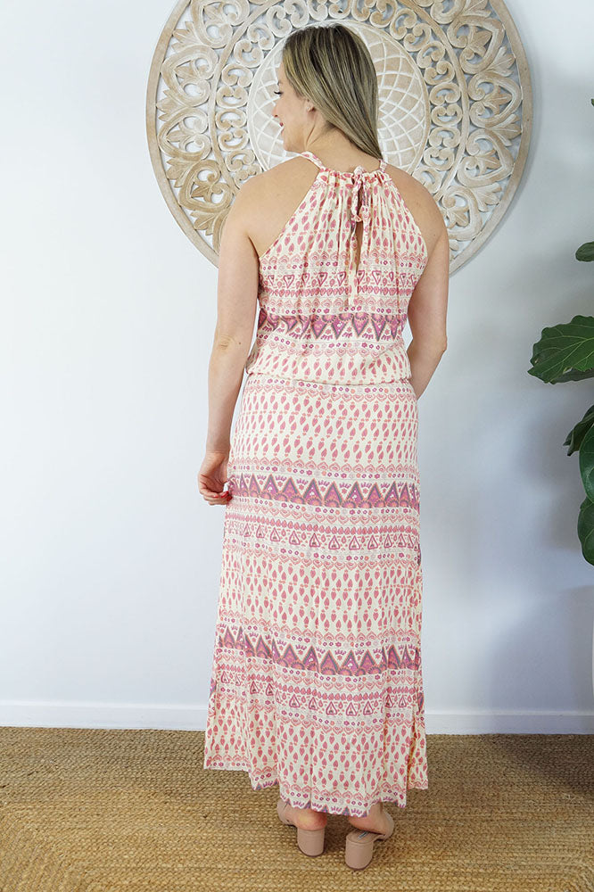 Long Chloe Dress "Tuscany"