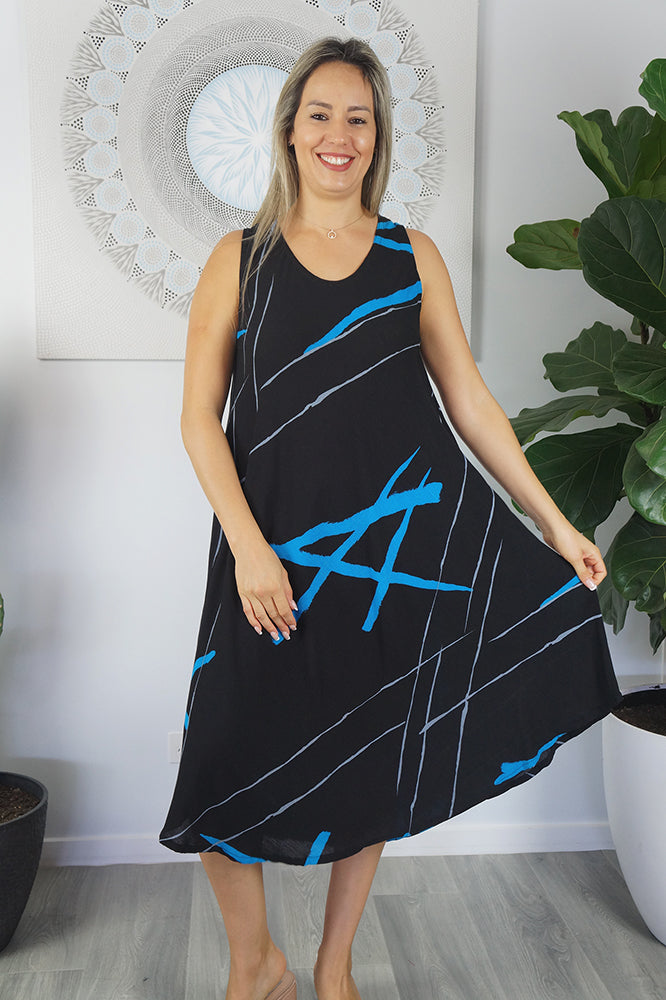 Niche Dress "Bermuda" Print