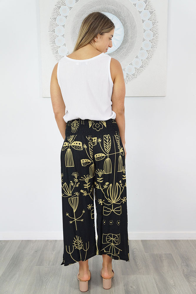3/4 Bazaar Pant "Amalfi"