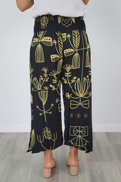 3/4 Bazaar Pant "Amalfi"